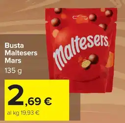 Carrefour Busta Maltesers Mars offerta