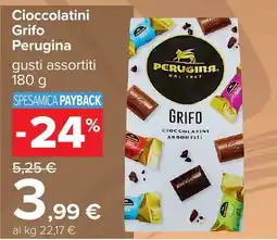 Carrefour Cioccolatini Grifo Perugina offerta