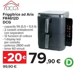 Carrefour Friggitrice ad Aria DCG offerta