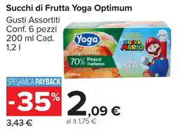Carrefour Market Succhi di Frutta Yoga Optimum offerta