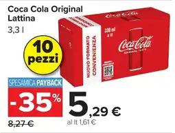 Carrefour Market Coca Cola Original Lattina offerta