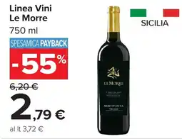 Carrefour Market Le Morre Nero d'Avola offerta