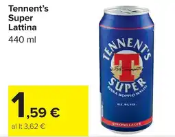 Carrefour Market Tennent's Super Lattina offerta