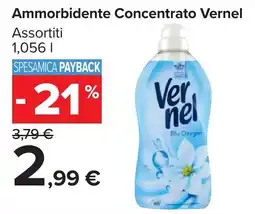 Carrefour Market Ammorbidente Concentrato Vernel offerta
