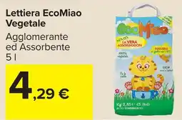 Carrefour Market Lettiera EcoMiao Vegetale offerta