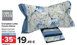 Carrefour Market Completo Letto Coveri Home Matrimoniale offerta