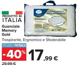 Carrefour Market Guanciale Memory Gold offerta