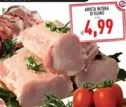 Supermercati Agorà Arista intera di suino offerta