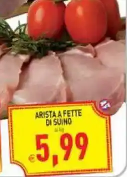 Supermercati Agorà Arista a fette di suino offerta