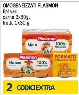 Bennet Omogeneizzati Plasmon offerta