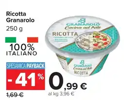 Carrefour Ricotta Granarolo offerta