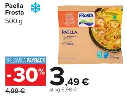Carrefour Paella Frosta offerta