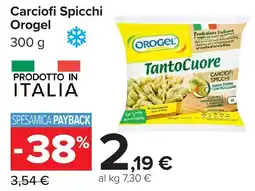 Carrefour Carciofi Spicchi Orogel offerta