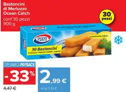 Carrefour Bastoncini di Merluzzo Ocean Catch offerta