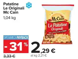 Carrefour Patatine Le Originali McCain offerta