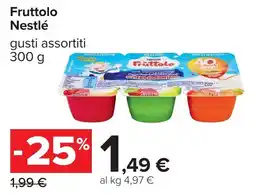 Carrefour Fruttolo Nestlé offerta