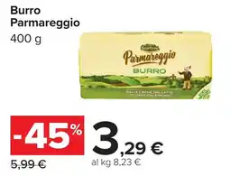 Carrefour Burro Parmareggio offerta