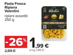 Carrefour Pasta Fresca Ripiena Valentini offerta