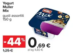 Carrefour Yogurt Muller Mix offerta