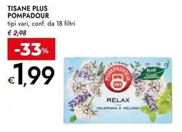 Bennet Tisane Plus Pompadour offerta