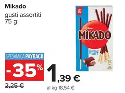 Carrefour Mikado gusti assortiti offerta