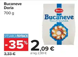 Carrefour Bucaneve Doria offerta