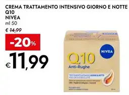 Bennet Crema trattamento intensivo giorno e notte Q10 Nivea offerta