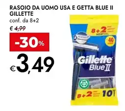 Bennet Rasoio da uomo Gillette Blue II offerta