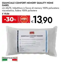 Bennet Guanciale comfort memory Gabel offerta