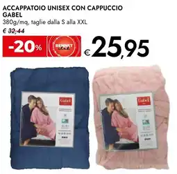 Bennet Accappatoio unisex con cappuccio Gabel offerta