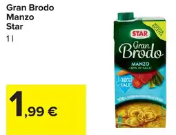 Carrefour Star Gran Brodo Manzo offerta
