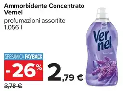 Carrefour Ammorbidente Concentrato Vernel offerta
