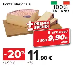 Carrefour Fontal Nazionale offerta
