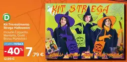 Carrefour Kit Travestimento Strega Halloween offerta