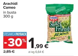 Carrefour Arachidi Cameo offerta