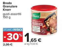 Carrefour Brodo Granulare Knorr offerta