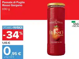 Carrefour Passata di Puglia Rosso Gargano offerta