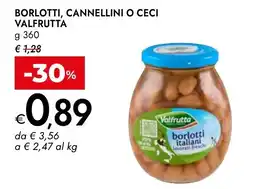 Bennet Borlotti, cannellini o ceci Valfrutta offerta