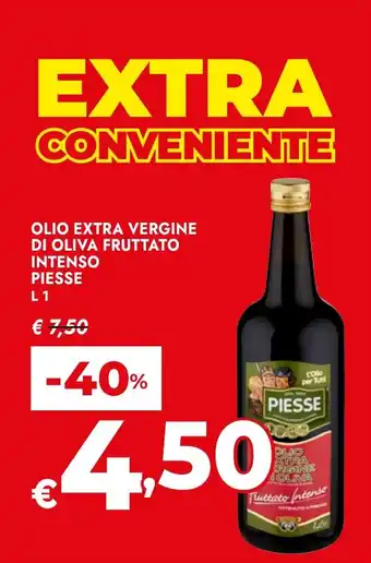 Olio extra vergine di oliva fruttato intenso Piesse