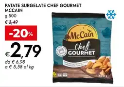 Bennet Patate surgelate chef gourmet McCain offerta