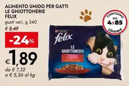 Bennet Alimento umido per gatti Le Ghiottonerie Felix offerta