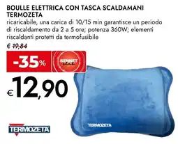 Bennet Boule elettrica con tasca scaldamani Termozeta offerta
