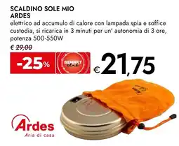 Bennet Scaldino sole mio Ardes offerta