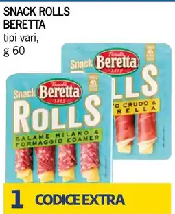 Bennet Snack Beretta Rolls offerta