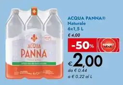 Bennet Acqua Panna Toscana offerta
