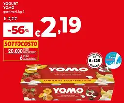 Bennet Yogurt Yomo gusti vari offerta