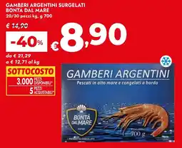 Bennet Gamberi argentini Bontà dal mare offerta