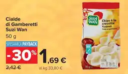 Carrefour Cialde di Gamberetti Suzi Wan offerta