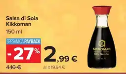 Carrefour Salsa di Soia Kikkoman offerta