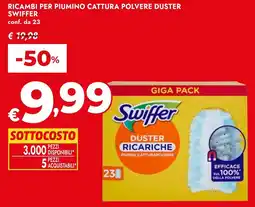 Bennet Swiffer Duster Ricariche Piumini Catturapolvere offerta